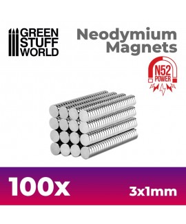 Neodymium Magnets (3x1mm)