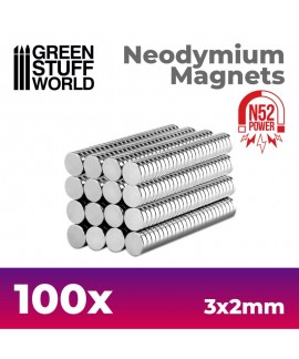 Neodymium Magnets (3x2mm)