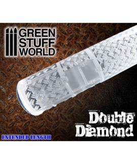 Rolling Pin - Double Diamond