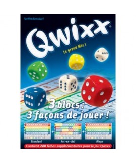 Qwixx - Recharge - Bloc de score