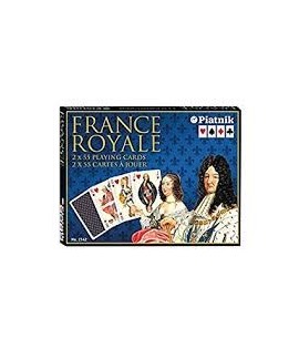 Jeu de cartes - France Royale (2*54)